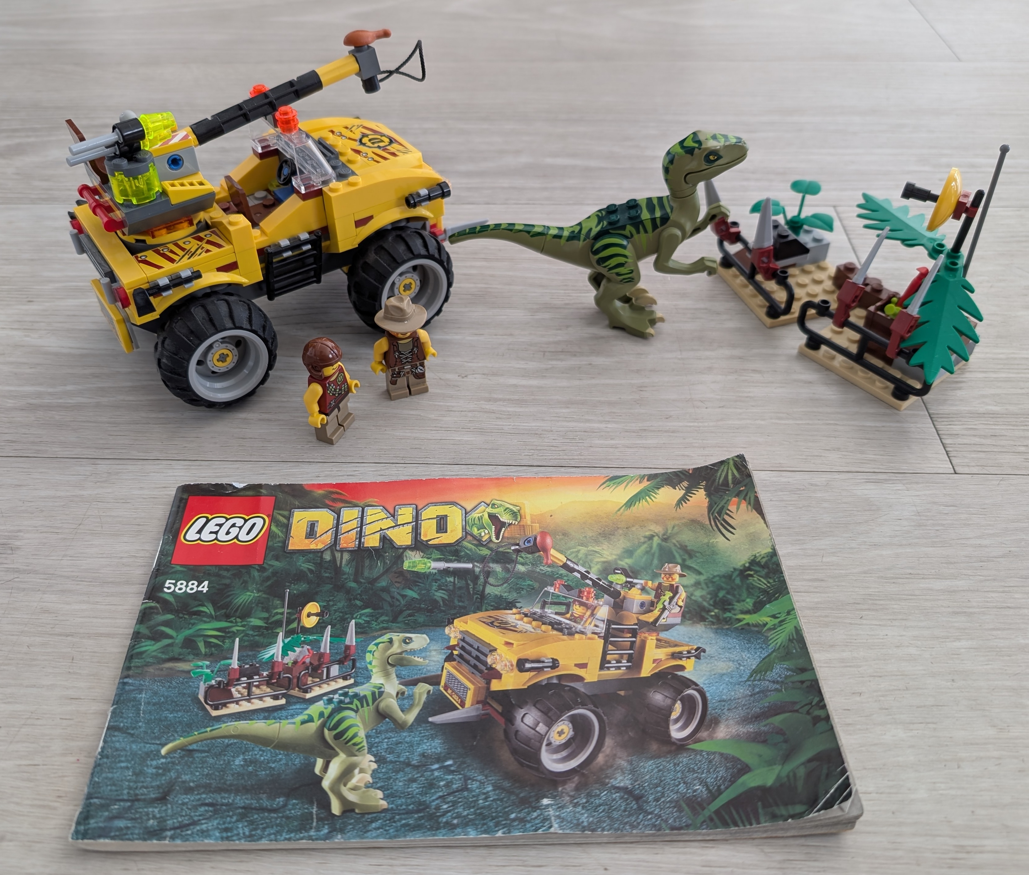 Lego Dino 5884 Raptor Chase